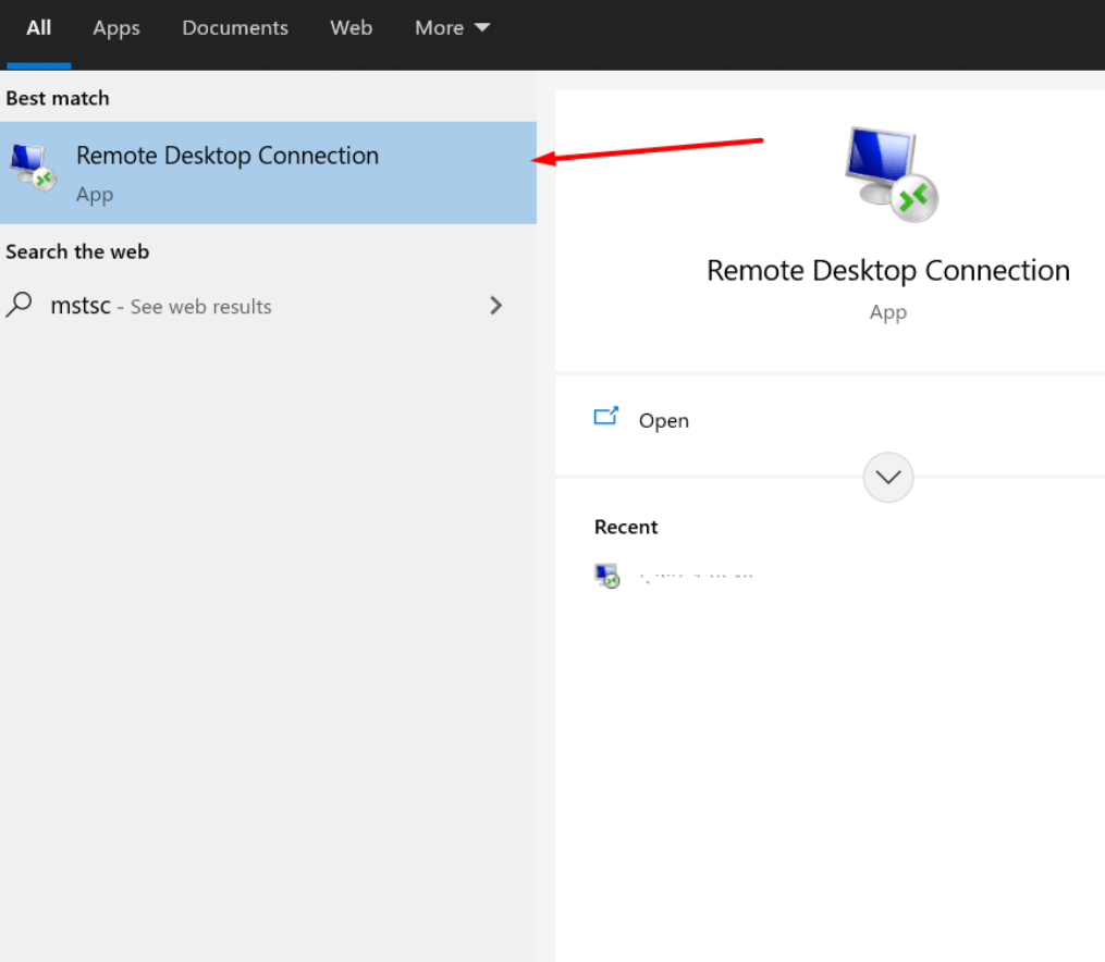 Windows remote connection. Windows remote connection