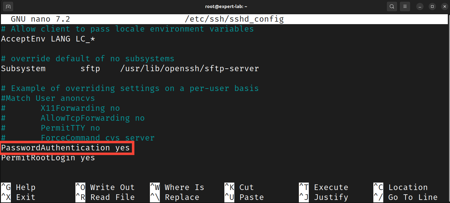 How to enable or disable SSH password authentication on Linux Servers