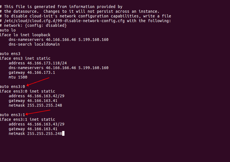 how to add additional ip adresses